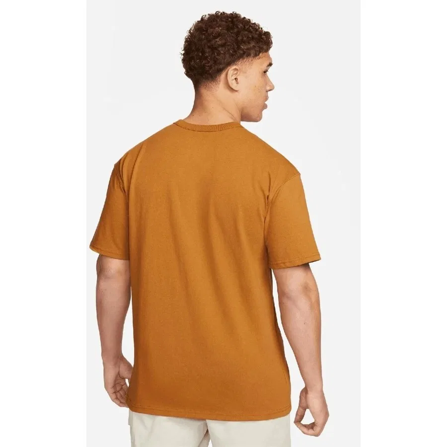 Футболка свободного кроя Nike Premium Essential Sust Unisex Loose Fit Tee, Горчичный — фото 2