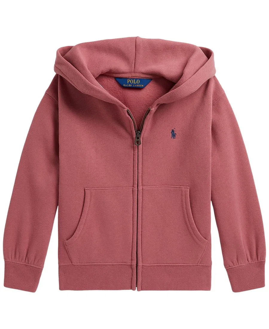 Худи с длинным рукавом, на молнии Polo Ralph Lauren, Canvas Pink — фото 4