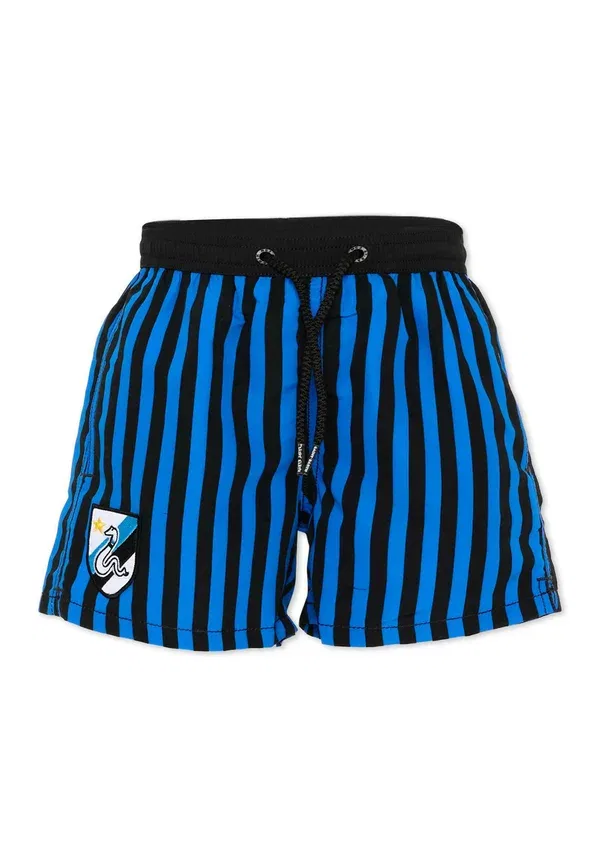Шорты с полосками Shorts - swimming shorts Mc2 Saint Barth, синий