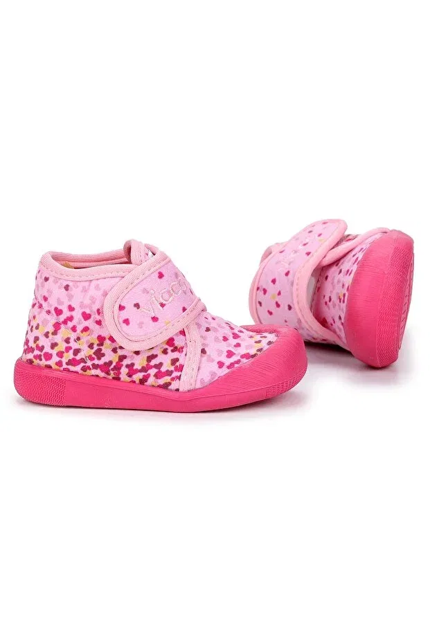 Детские тапочки для мальчиков и девочек с липучкой Vicco, Pink