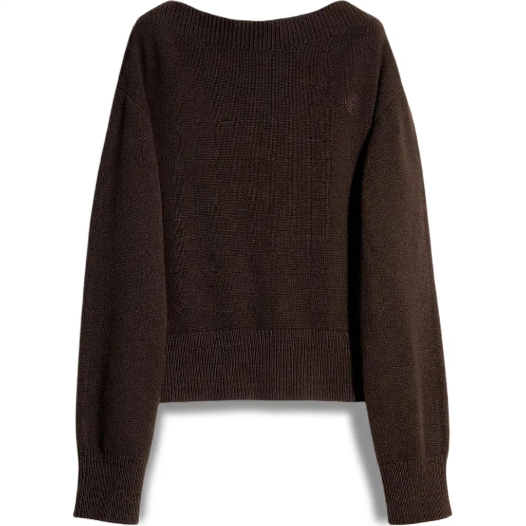 Женский свитер прямого кроя GUCCI, Dark Brown
