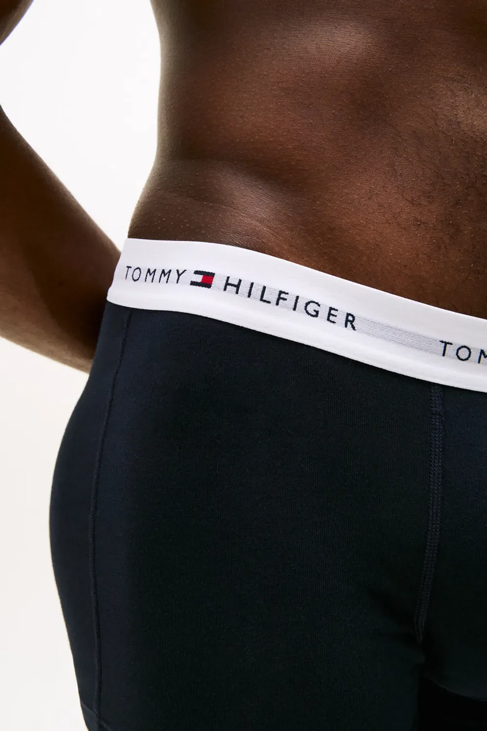 Мужские хлопковые трусы Tommy Hilfiger, Navy — фото 2