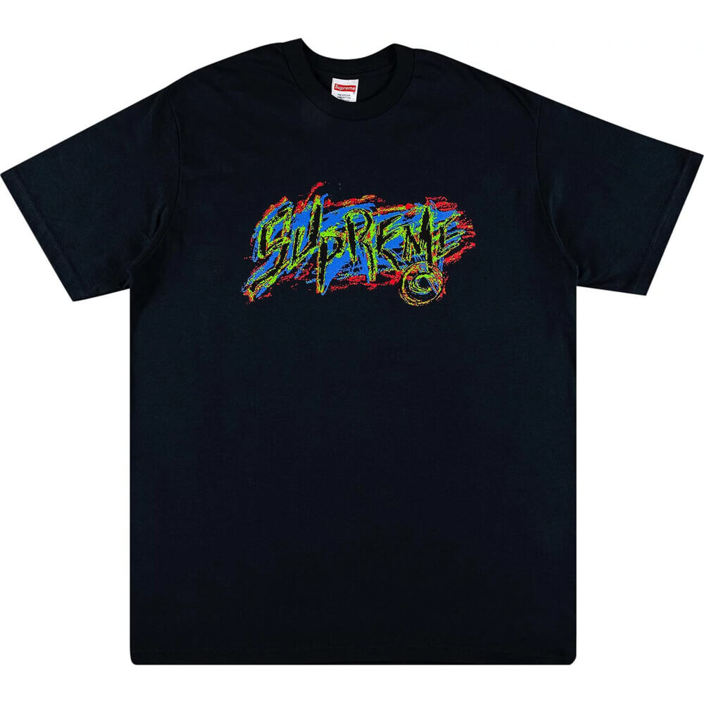 

Футболка Supreme Scratch, темно-синий