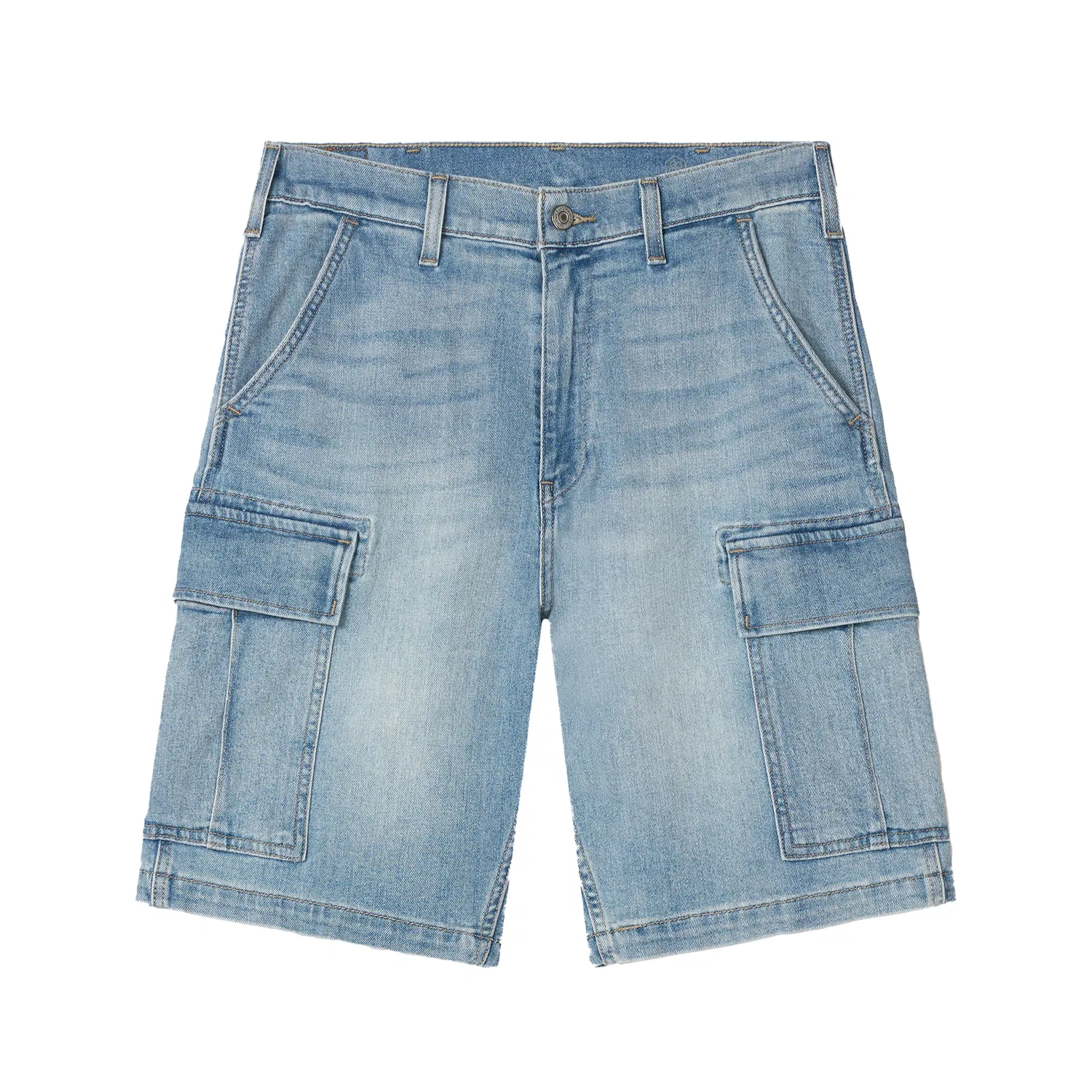 Мужские джинсовые шорты прямого кроя Light Blue Levis, Light Blue