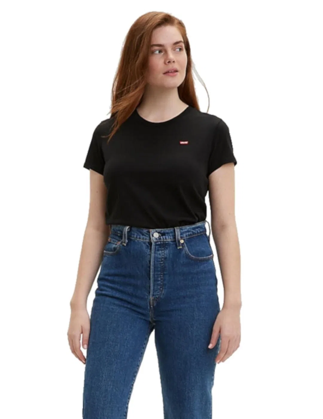 Женская футболка с логотипом Levis Logo, Levi's, Schwarz