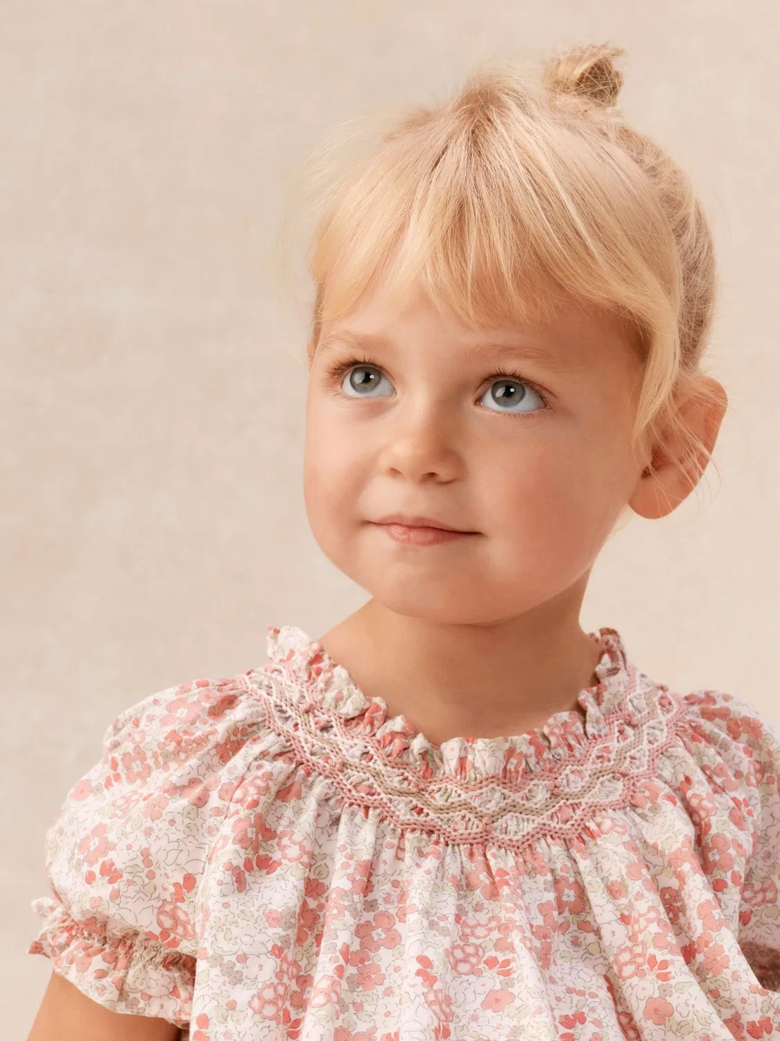 Платье с цветочным принтом Petunia The White Company, розовое — фото 4