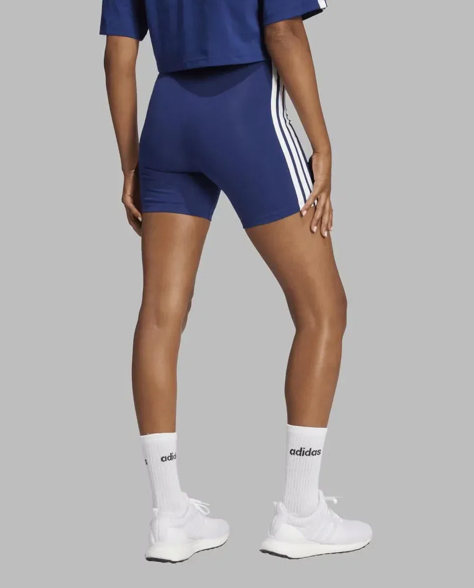 Женские леггинсы из хлопка Essential adidas, Синий — фото 2