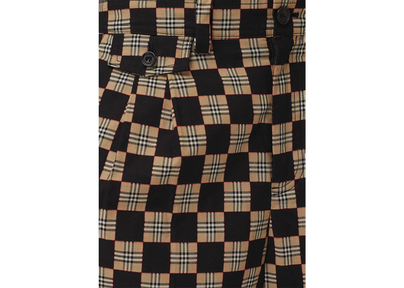Мужские шорты с жаккардовым узором Burberry, Archive Beige/Brown — фото 2