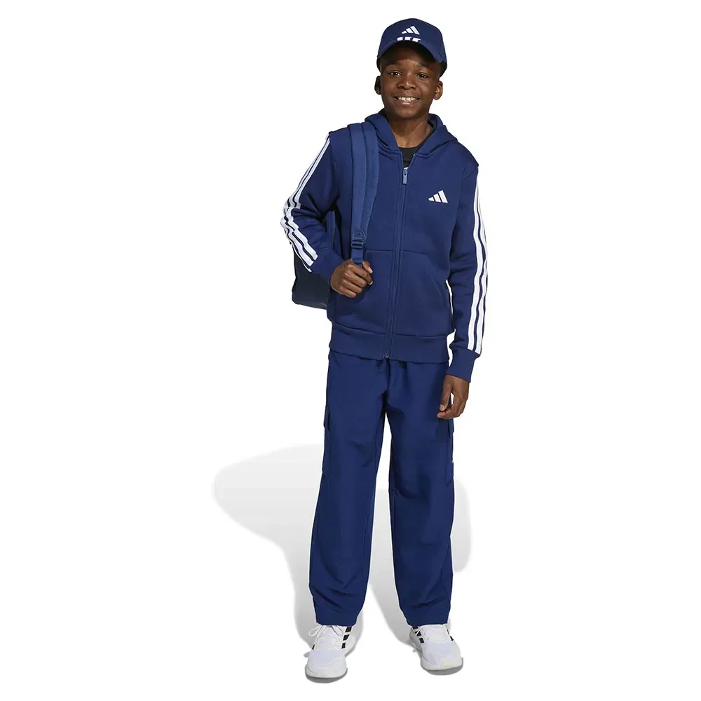 Толстовка на молнии Adidas Essentials Adidas, синий — фото 3