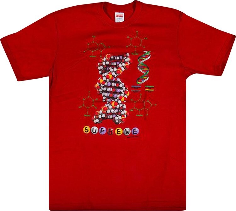 

Футболка Supreme DNA Tee 'Red', красный