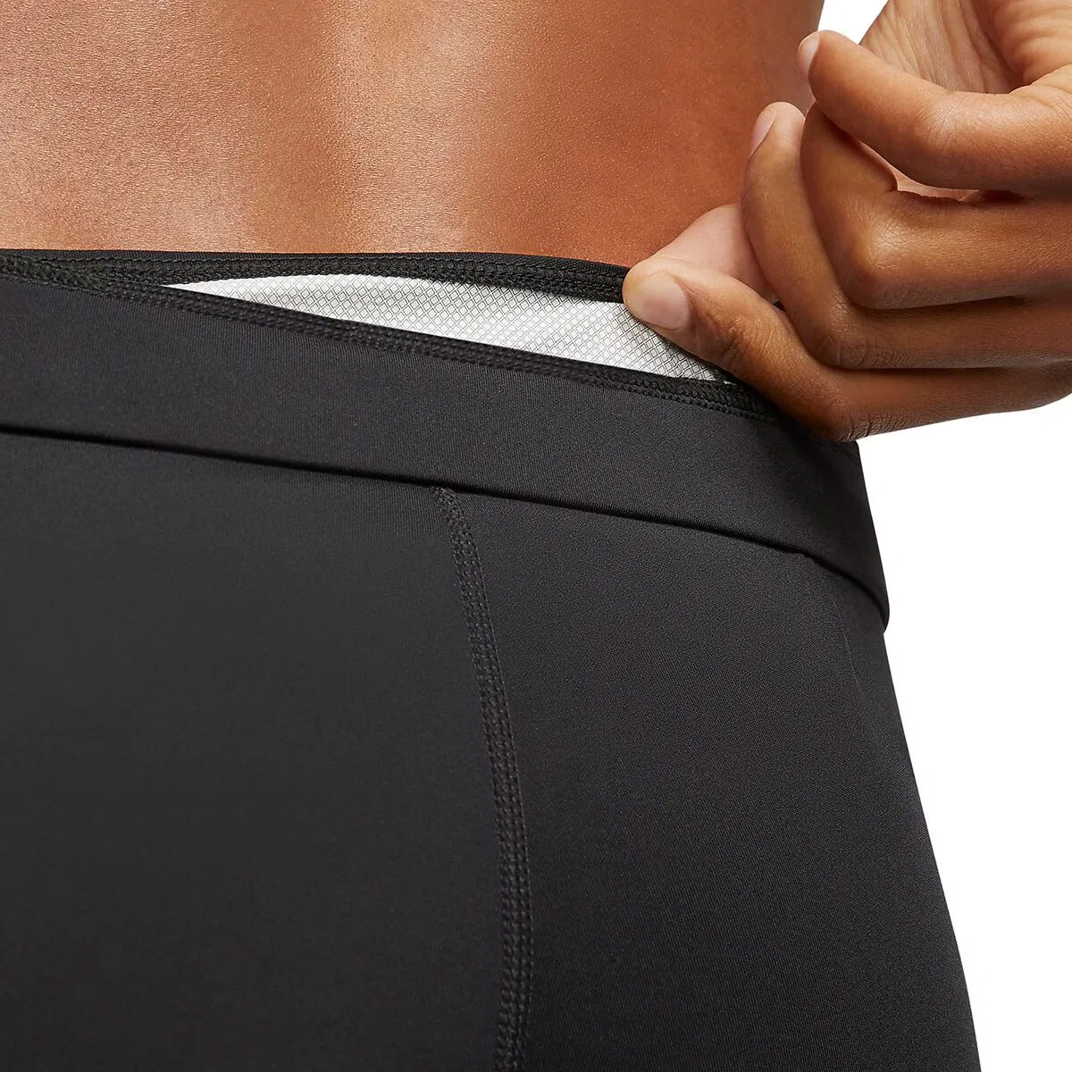 Мужские тайтсы для бега с водоотталкивающей отделкой Repel Challenger Nike, Black/Reflective Silver — фото 4