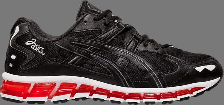 

Кроссовки gel kayano 5 360 'black red' Asics, черный