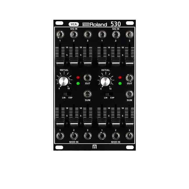 

Roland System-500 530 - модульный VCA [музыка трех волн] System-500 530 - Modular VCA