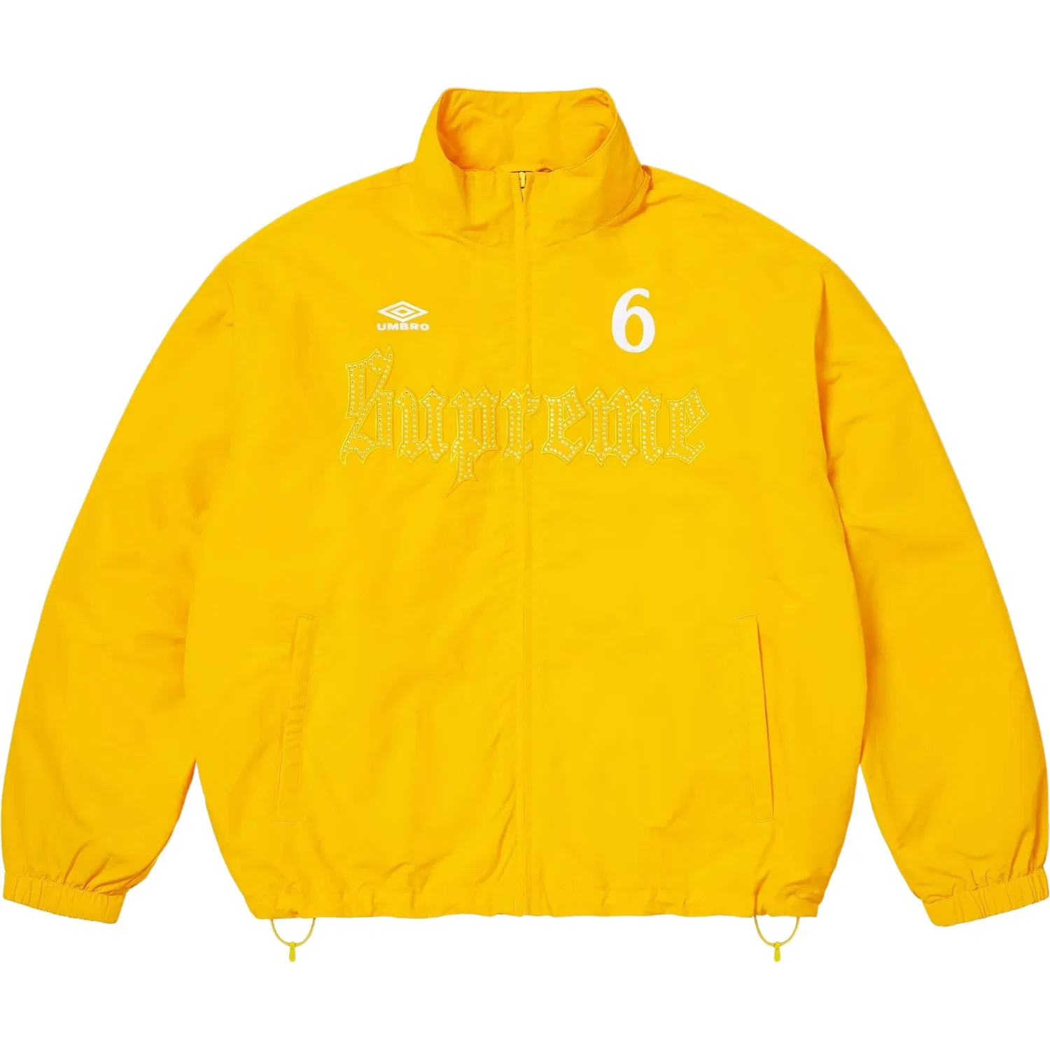Куртка Unisex Stand Collar, Supreme, Yellow