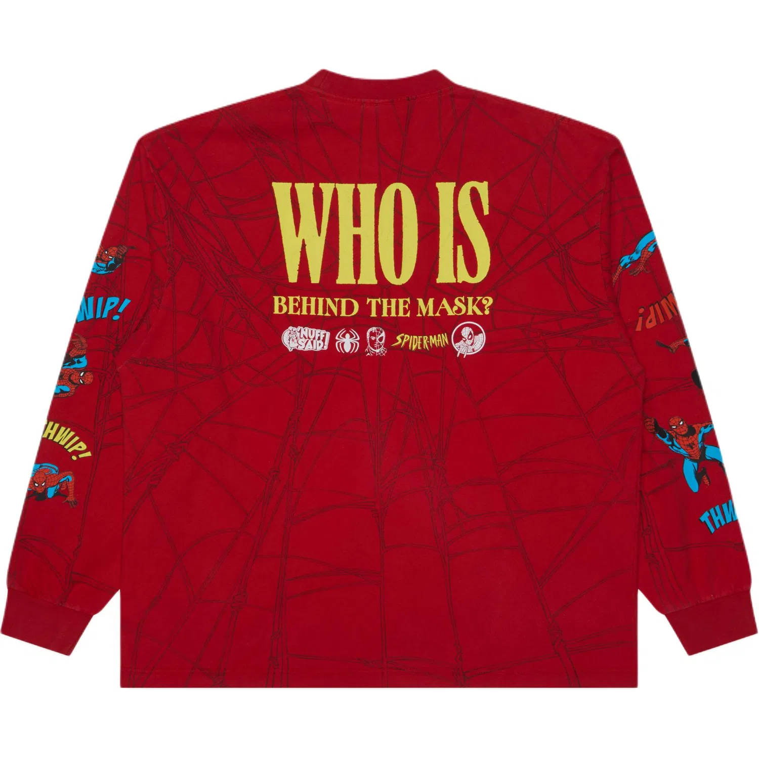 Детская футболка с принтом, Spider Man Collaboration Collection, UNDEFEATED, Red — фото 4
