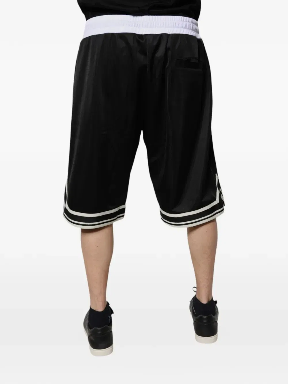 Шорты DG Sport с нашивкой-логотипом DOLCE & GABBANA, черный — фото 3