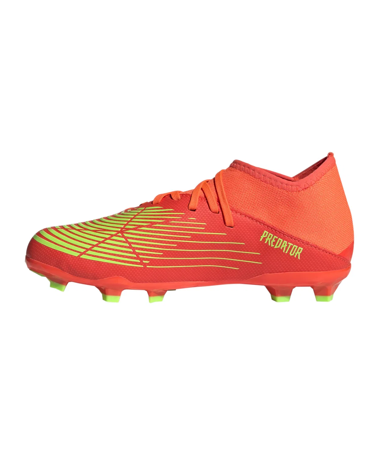 Детские футбольные бутсы Predator Edge.3 Adidas, Solred Sgreen Cblack — фото 3