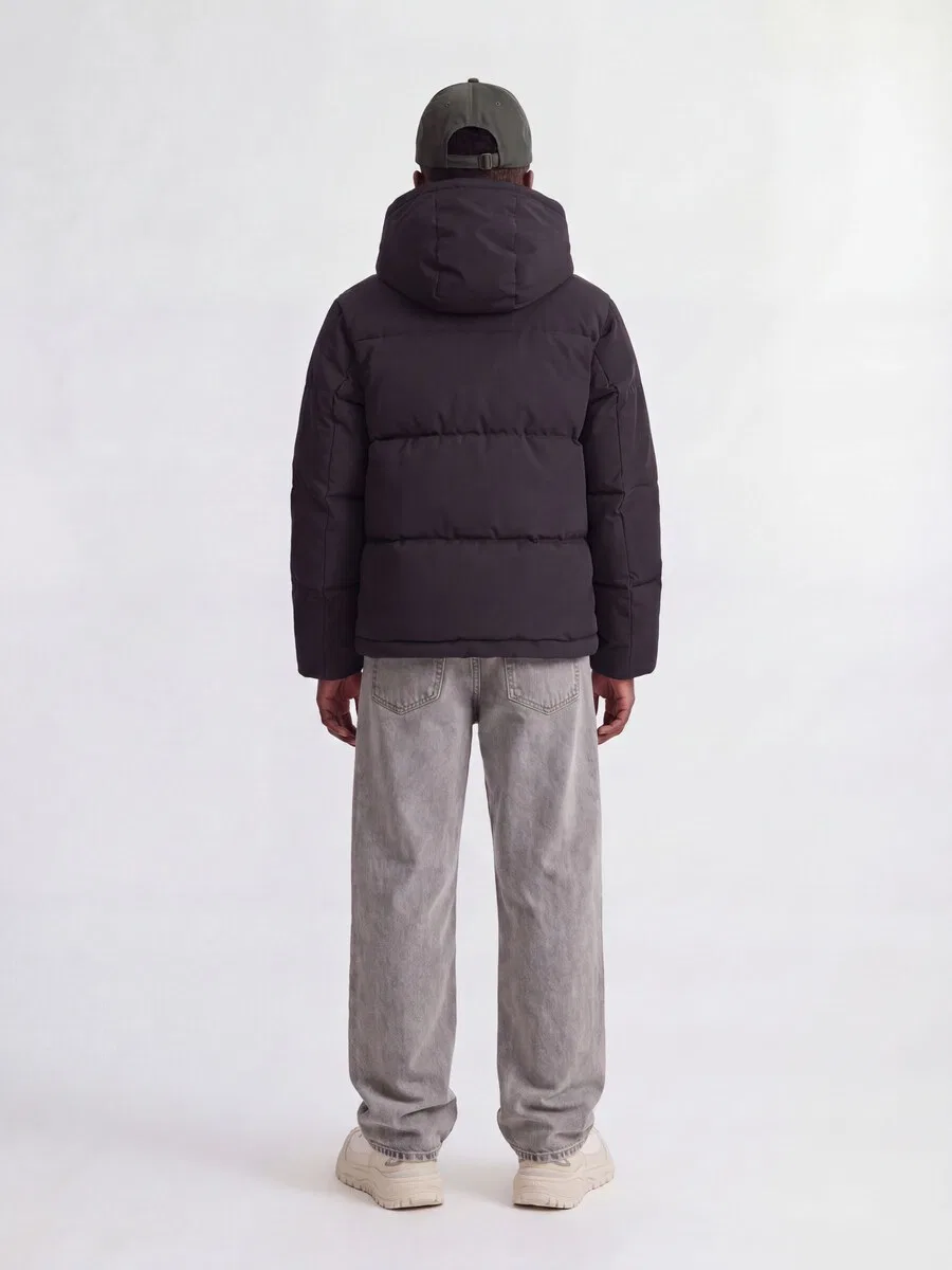 Детская куртка Jack & Jones Junior для межсезонья, черная — фото 4