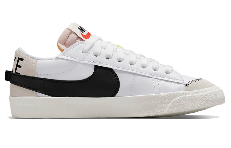 Кроссовки Nike Blazer Low '77 Jumbo, белый/черный — фото 2
