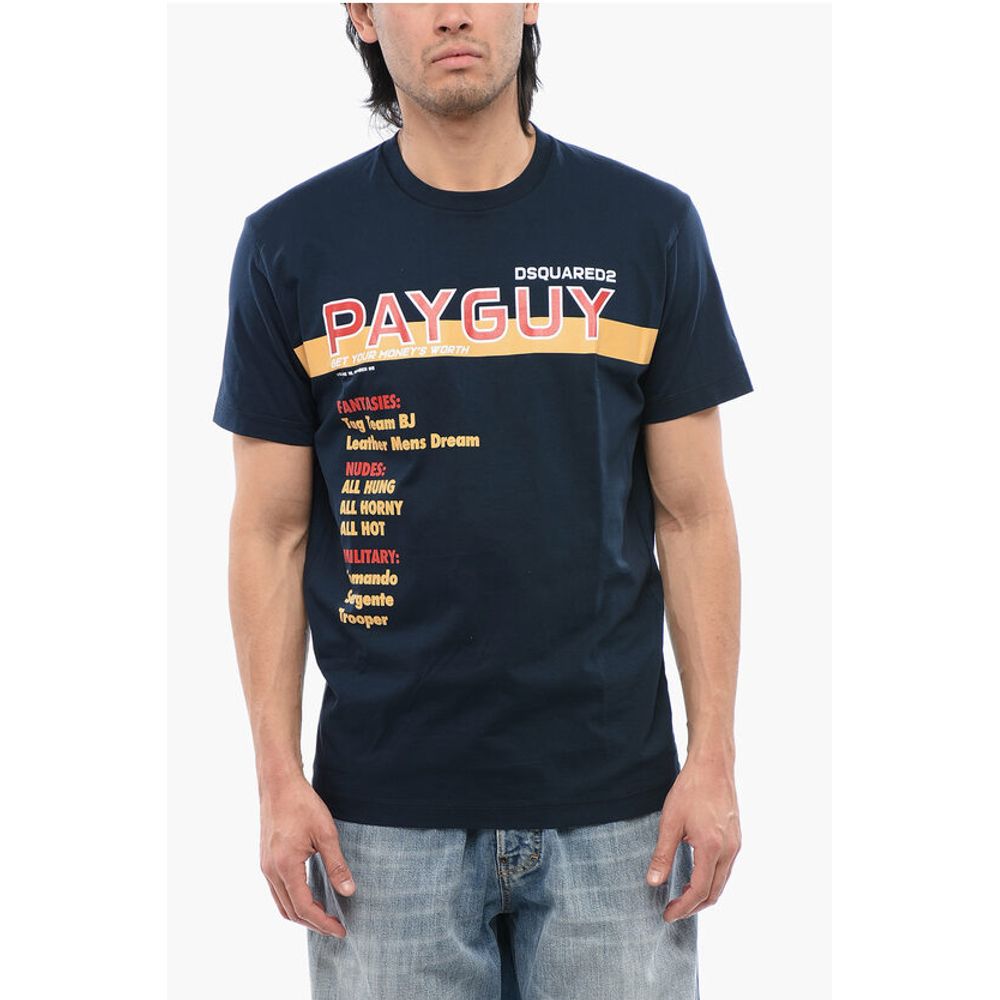 

Футболка PAYGUY Cool Fit с принтом Dsquared2, Blue