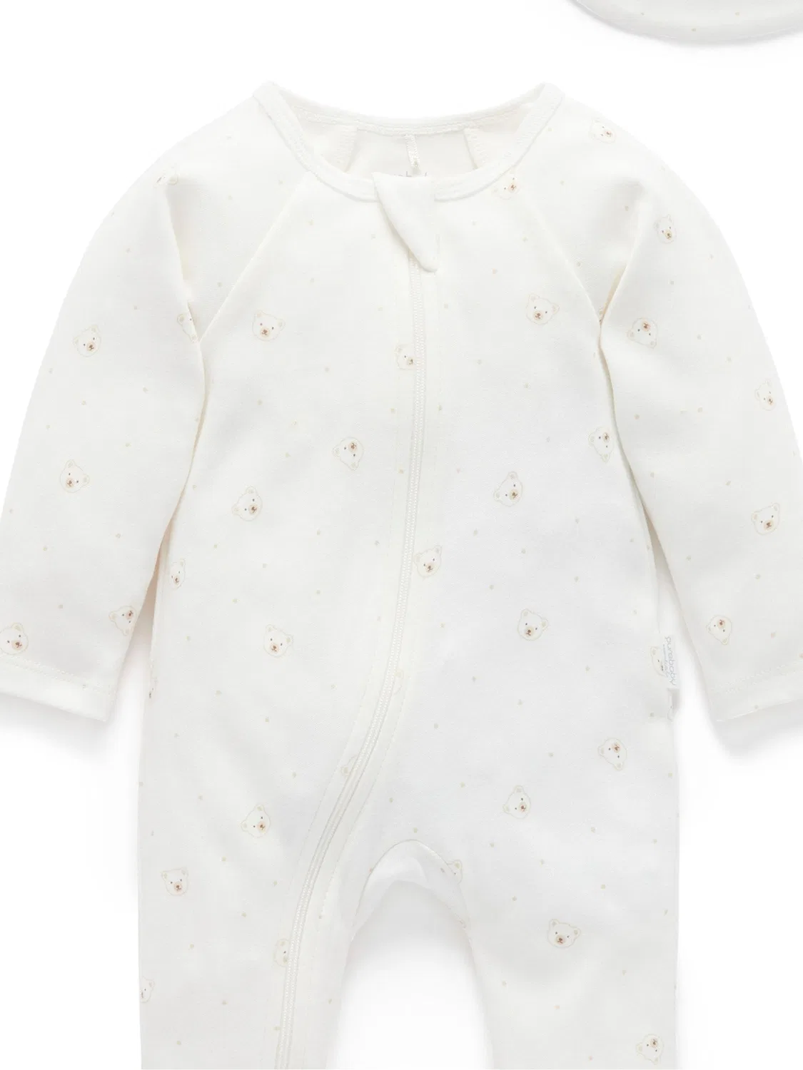Комплект ползунков для новорожденных Purebaby, Natural — фото 2