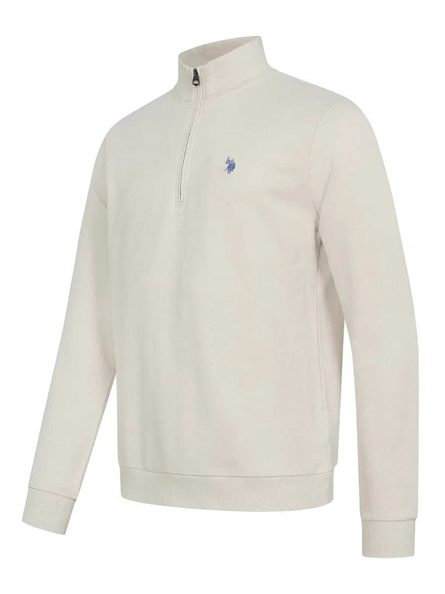 Толстовка U.S. POLO ASSN. песочного цвета — фото 4
