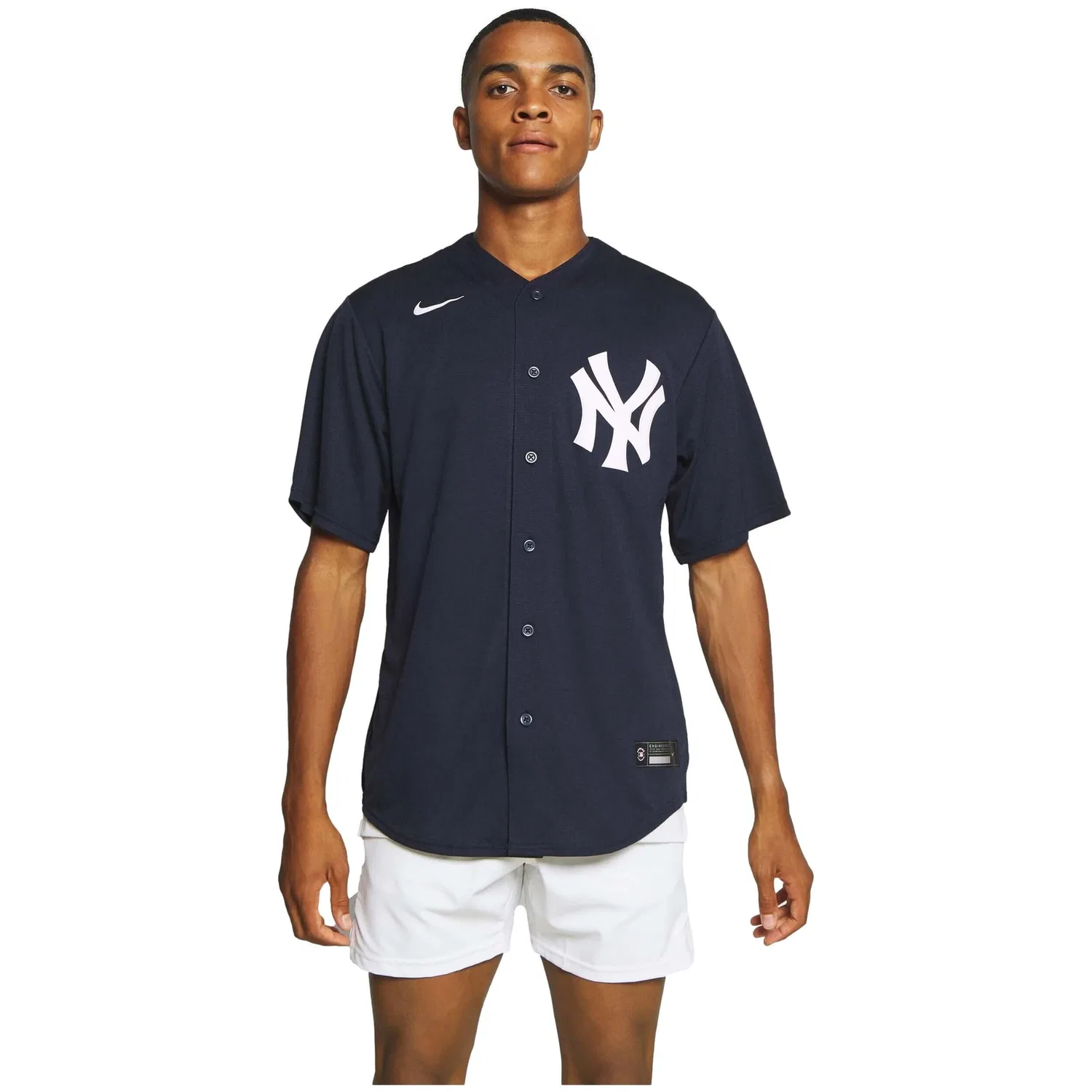 Мужская бейсбольная футболка MLB New York Yankees Nike, Blue