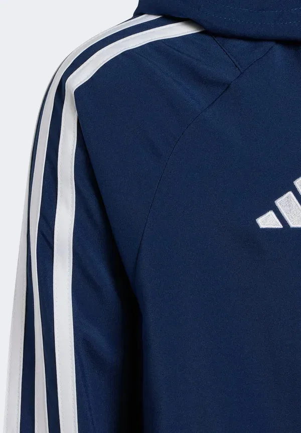 Ветровка Tiro 24 для детей Adidas Performance, белый/темно-синий — фото 4