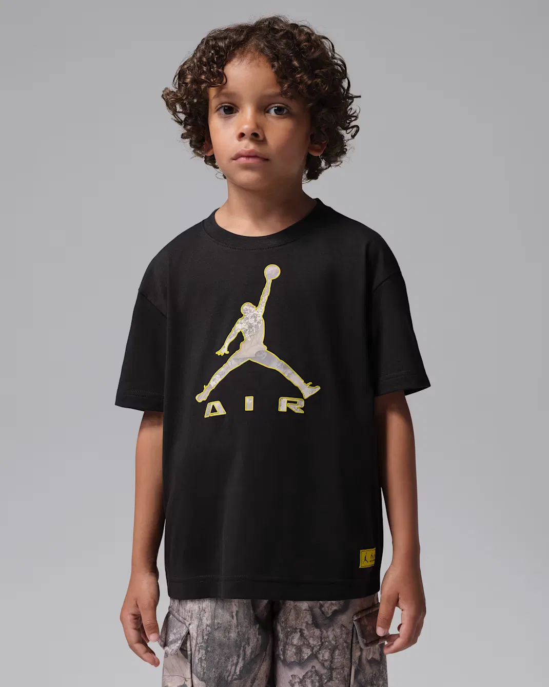 Детская футболка Brooklyn Realtree Jordan, Black