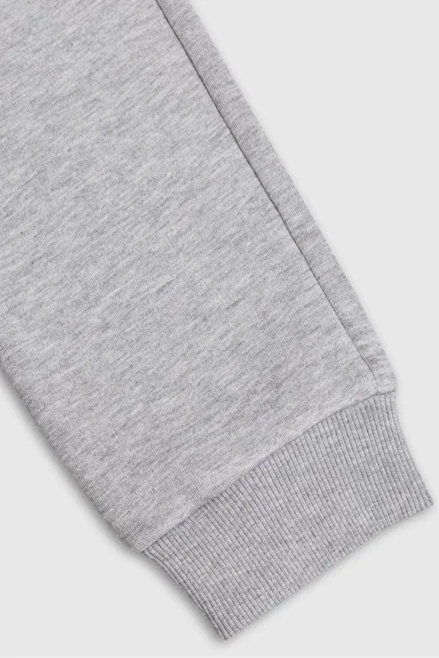 Детские спортивные штаны для мальчиков с принтом Benetton, Gray — фото 3