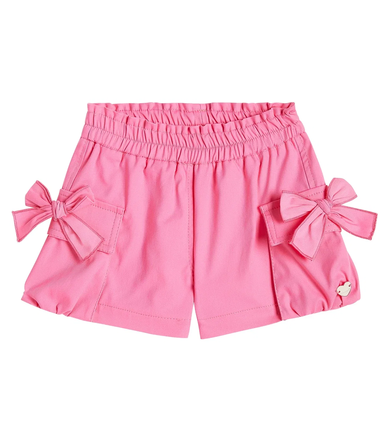 Шорты карго из хлопкового батиста Baby Batavia Monnalisa, розовый