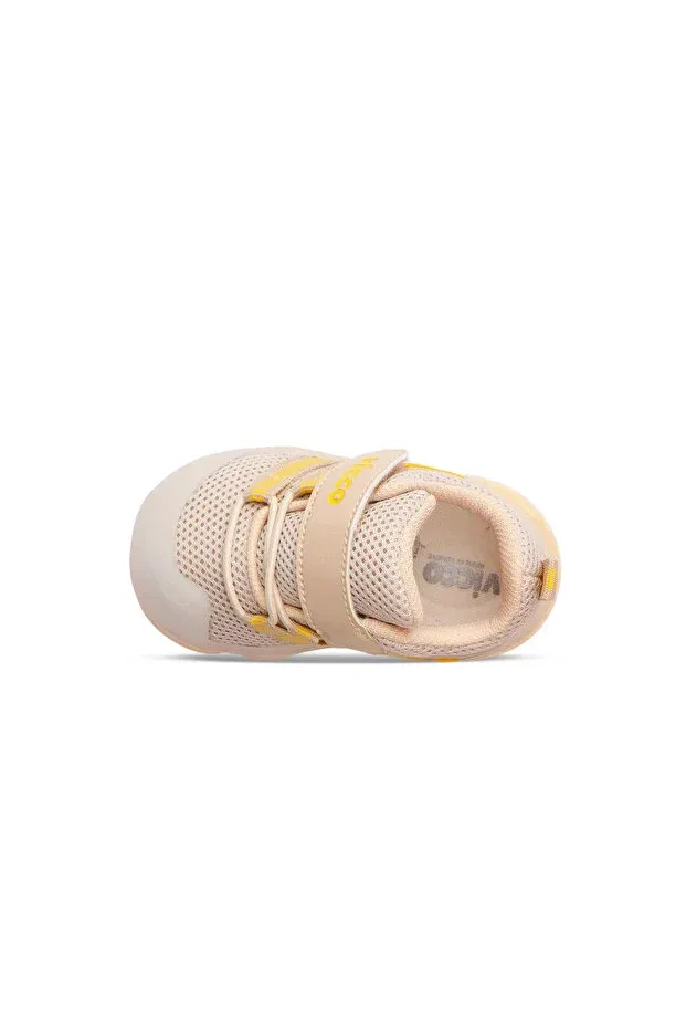 Детские туфли для девочек ортопедические Vicco, Beige — фото 4