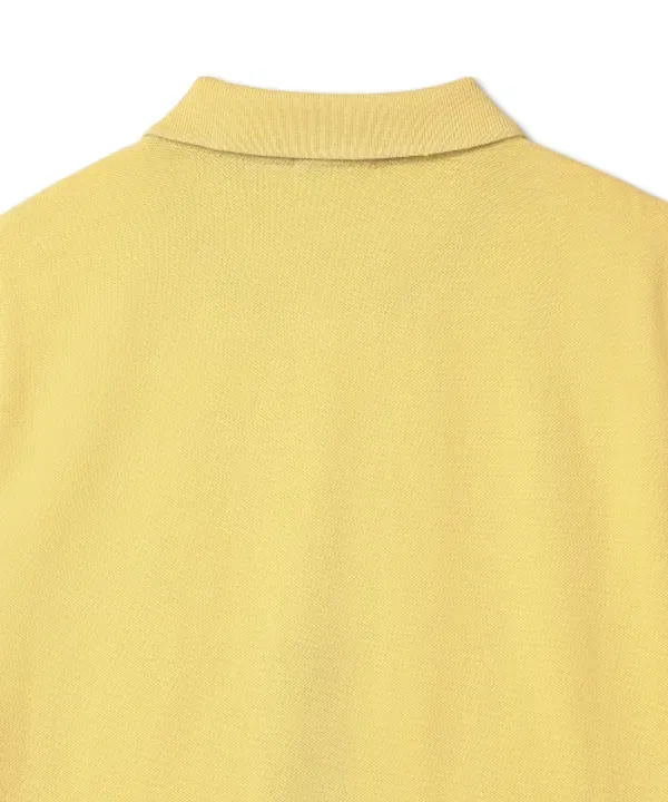 Пике/кара тишорт, классический крой, Polo Ralph Lauren, желтый — фото 4