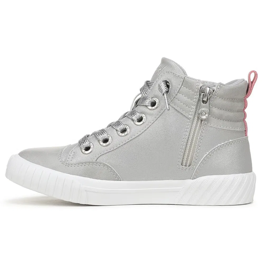 Детские высокие кроссовки Wanderland-K Blowfish Malibu, Grey/Silver Glitter — фото 4