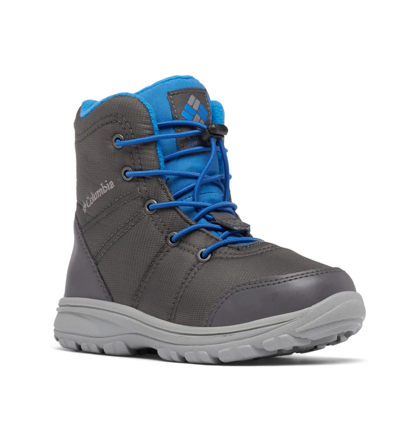 Детские ботинки для мальчиков зимние Youth Fairbanks Omni-heat Columbia, Grey