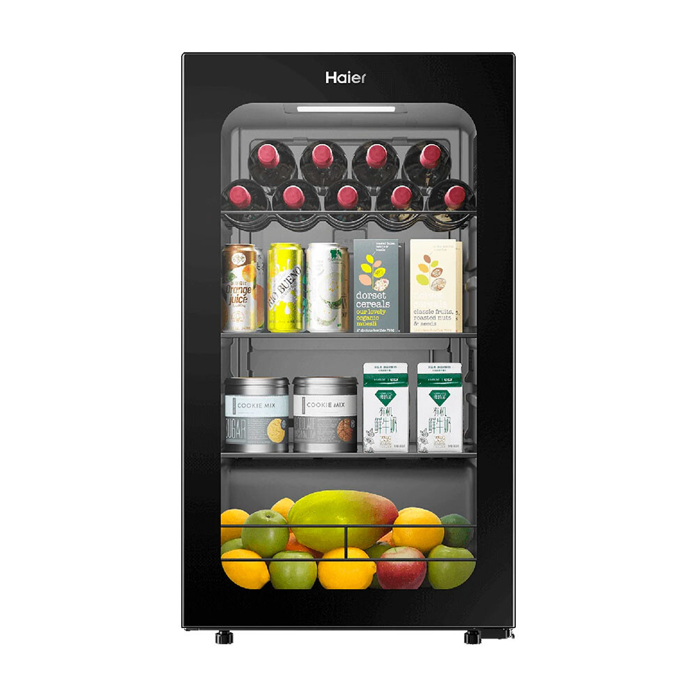Холодильник барный Haier 92L, DS092LHESD1, чёрный