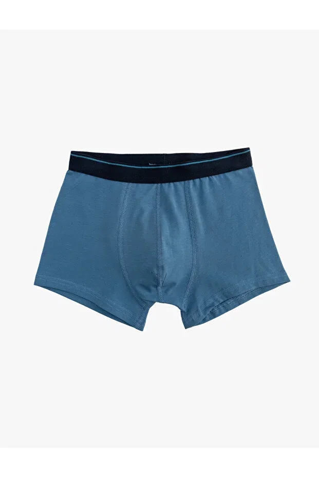 Детское для мальчиков боксеры с принтом Koton, Navy Blue — фото 4