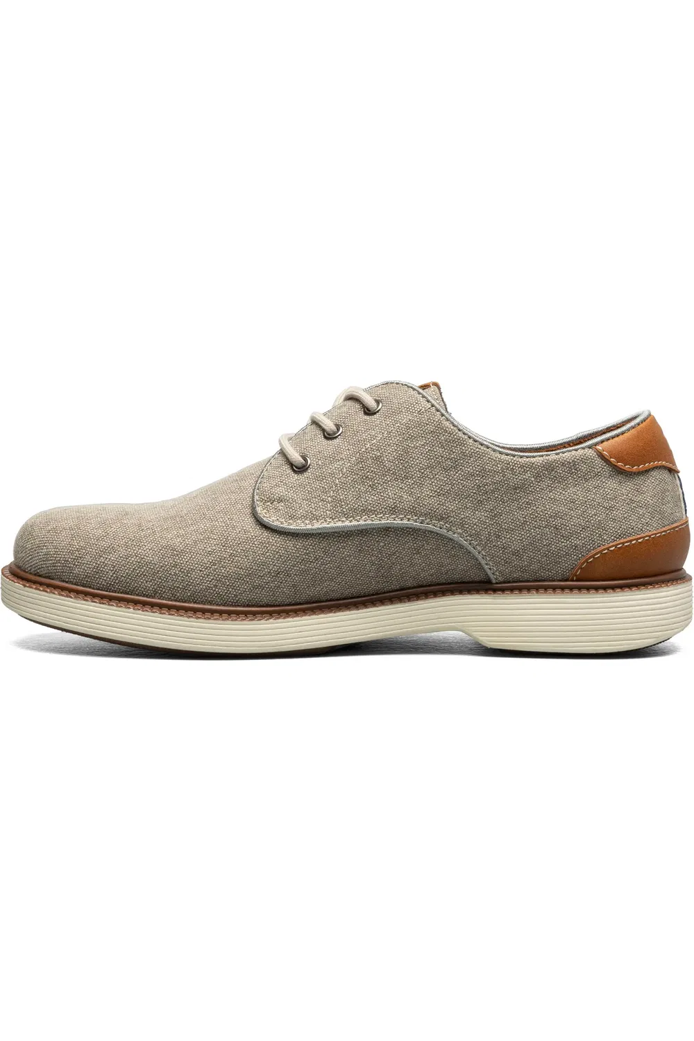 Детские туфли оксфорды на дышащей подошве Highland Florsheim, серо-коричневый — фото 3