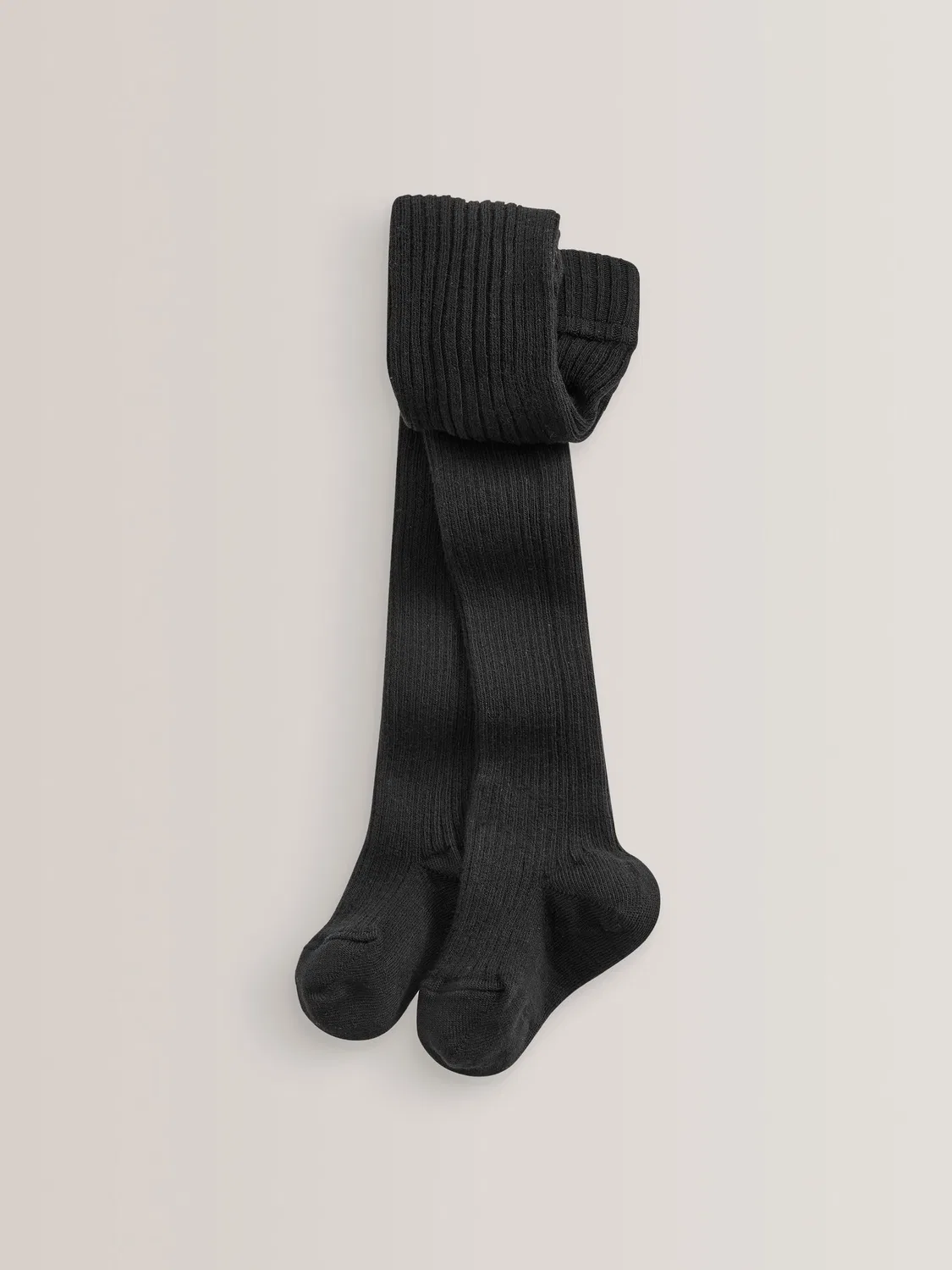 Колготки рифленые хлопковые, Black Next