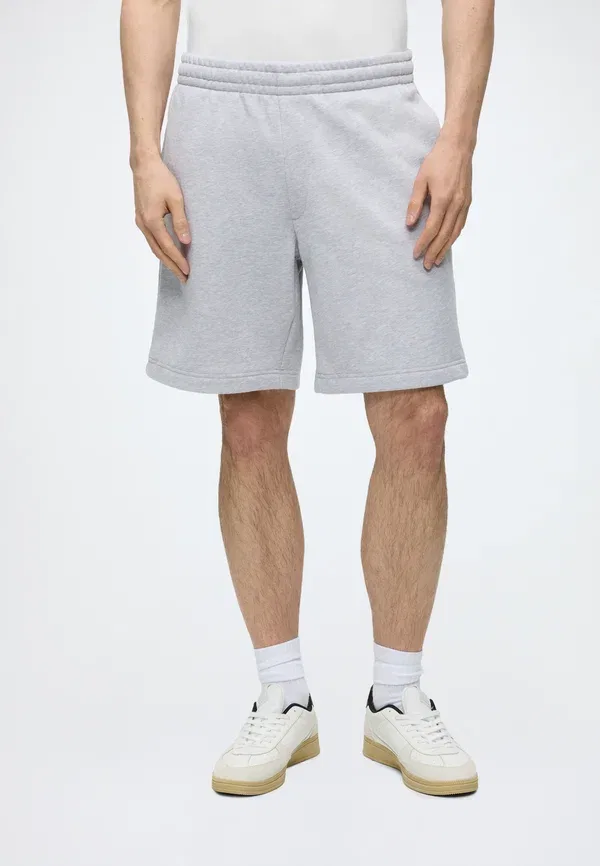 Шорты Lacoste Серебряные, спортивные, с карманами