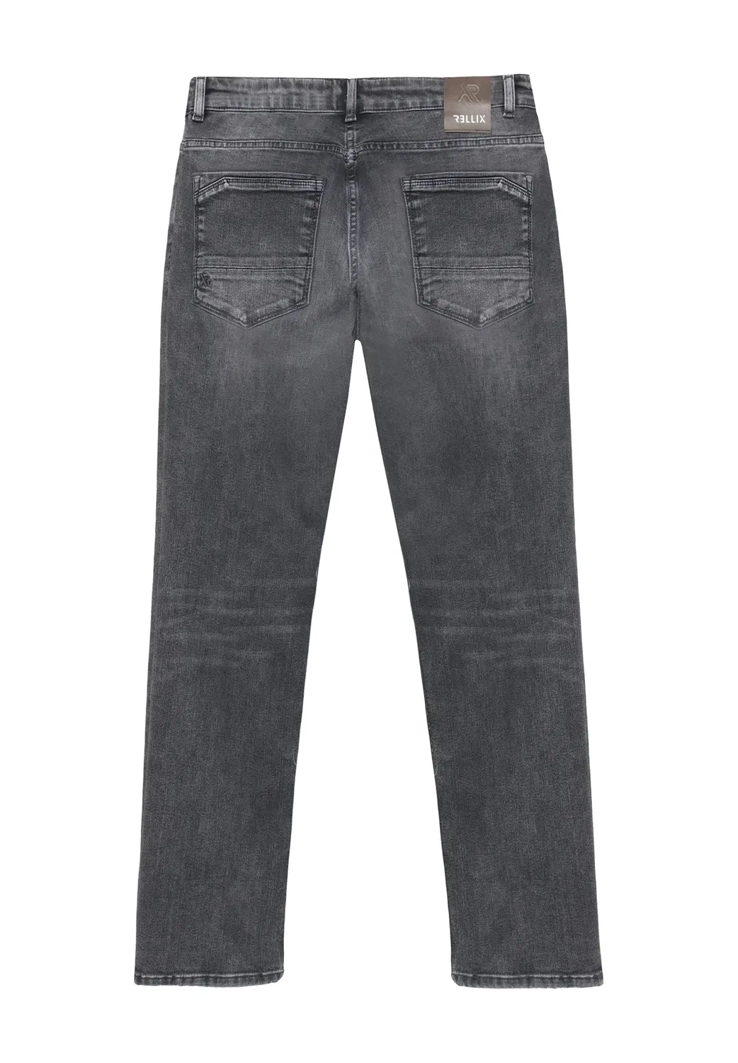 Прямые джинсы широкого кроя - джинсы прямого кроя Rellix, Dark Grey Denim — фото 2