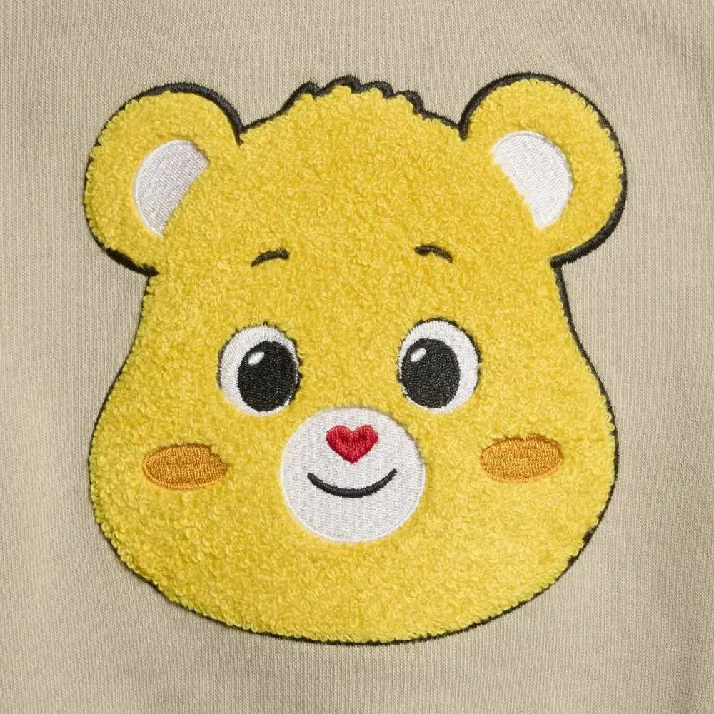 Комплект Adidas Originals Care Bears Loose Crew, бежевый — фото 3