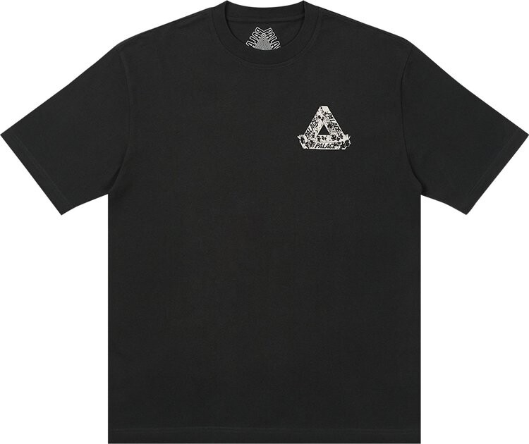 

Футболка Palace Tri-Heads T-Shirt 'Black', черный