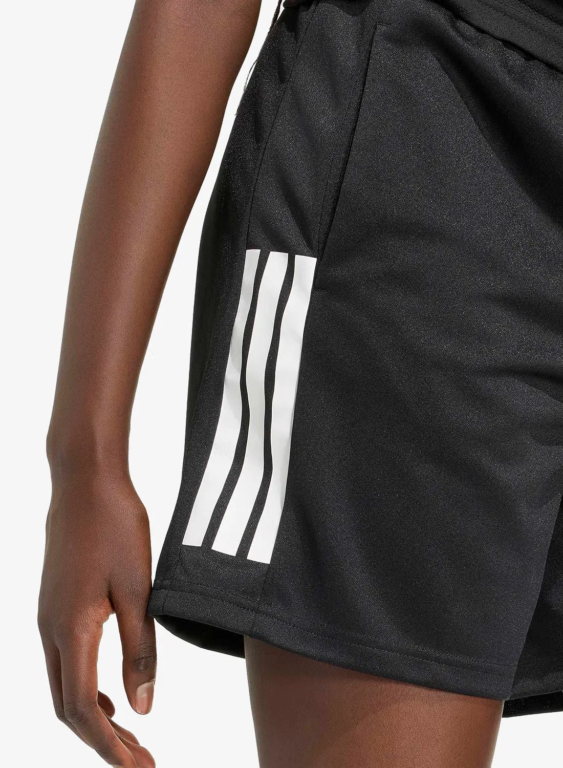 Шорты спортивные с технологией Climacool Sereno Cut 3-Stripes Adidas, черный — фото 4
