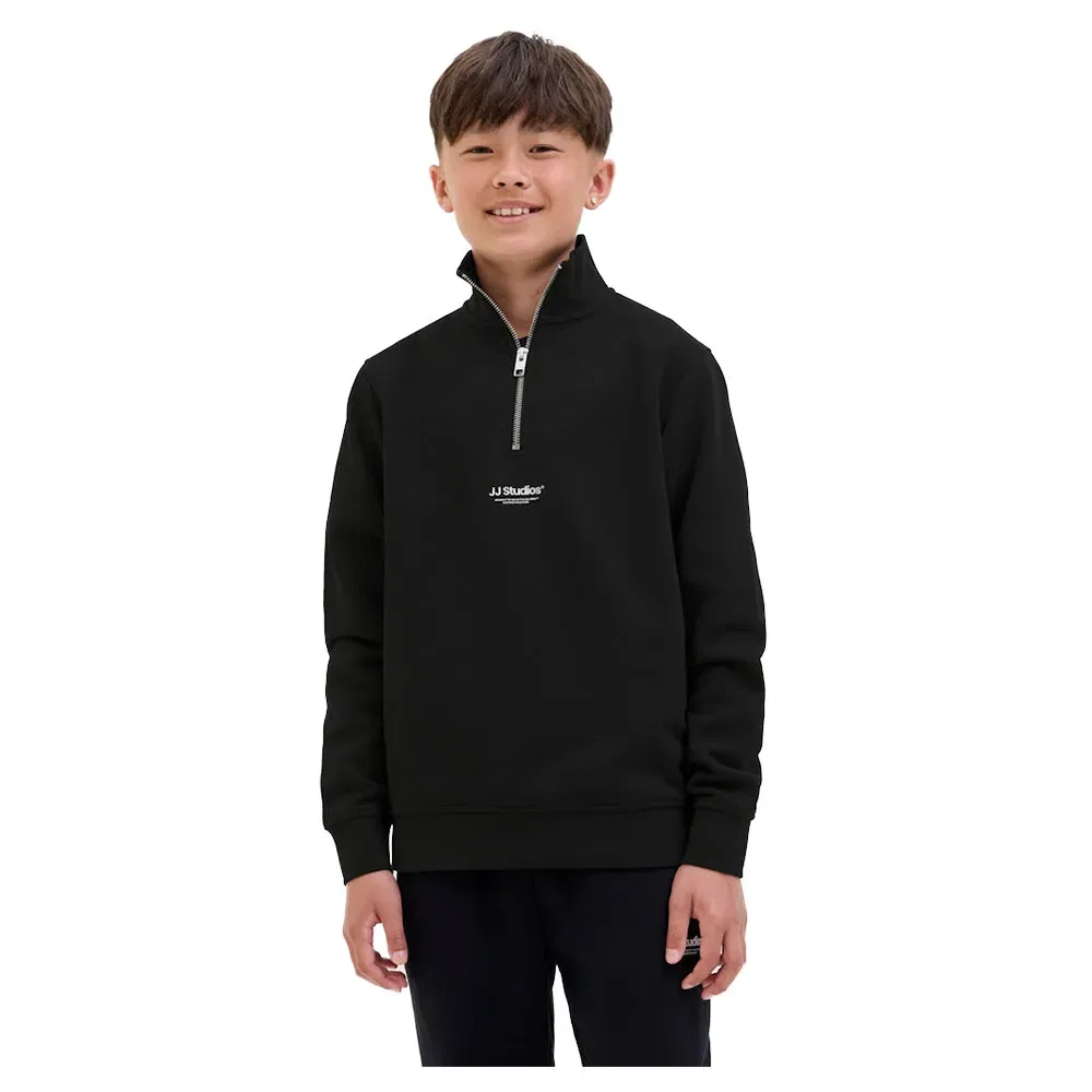 Свитшот на молнии Soho Quarter Jack & Jones, черный
