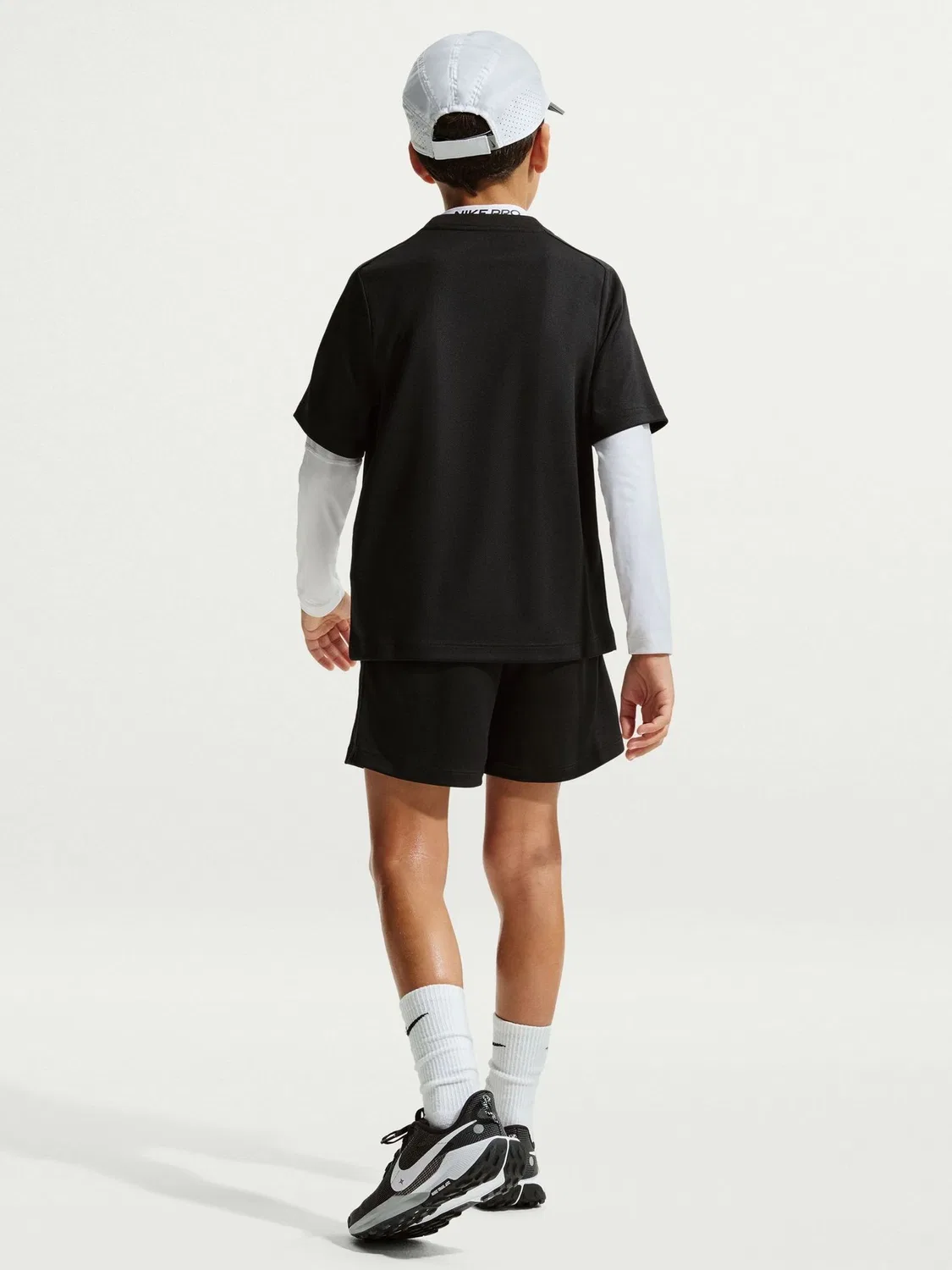 Футболка тренировочная Dri-FIT Nike, черный — фото 3