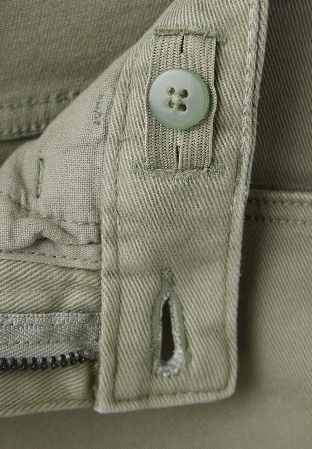 Детские джинсы облегающего кроя Mango Kids, Khaki — фото 3