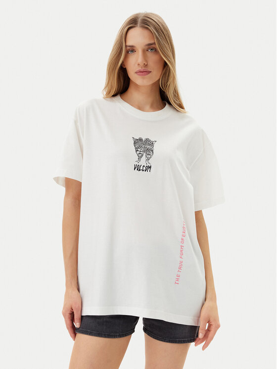 

Футболка оверсайз Alix 3 B3512507 Volcom, белый