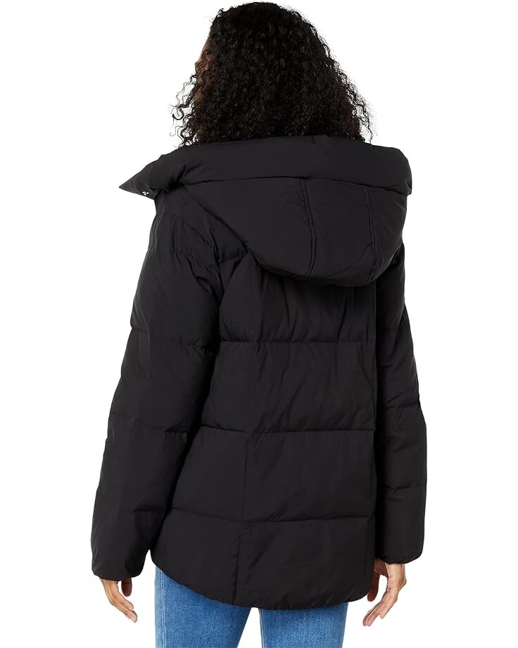 

Пуховик Sanctuary Hooded Down Puffer, черный