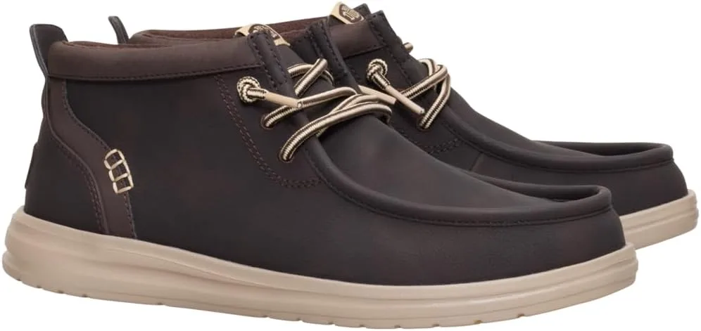Ботинки HEYDUDE 42051 Wally Mid Gripr Classic Ankle Boots, коричневый — фото 4